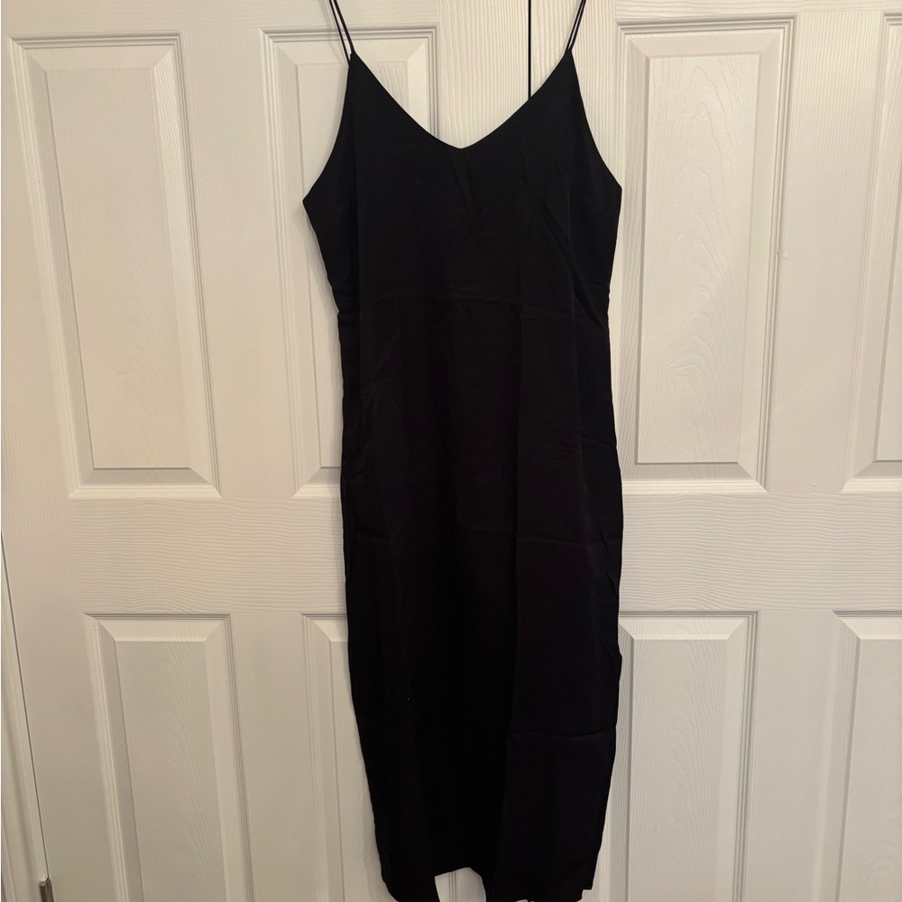 ST. Studio Black Spaghetti Strap Dress